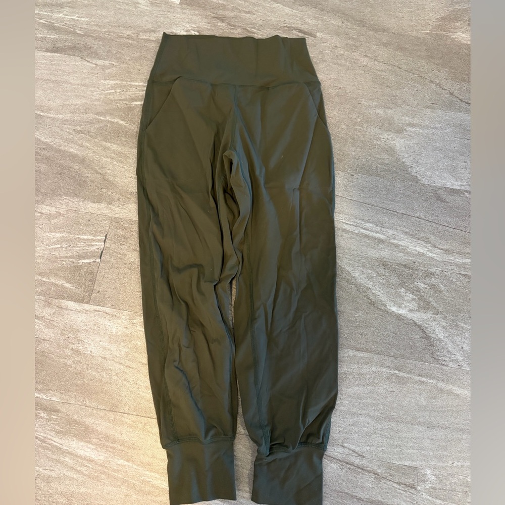 Olive Green Women's Leggings